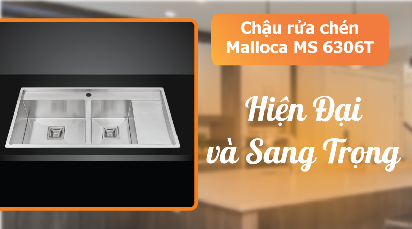 Chậu rửa chén Mallocs MS 6306T